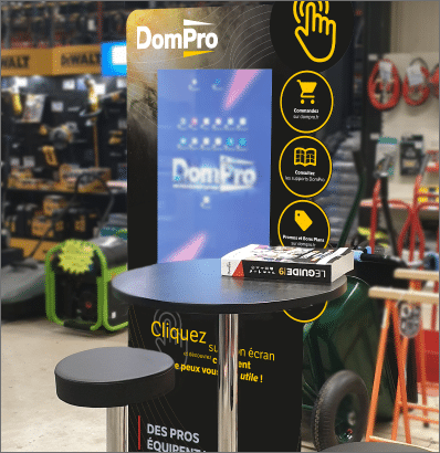 Borne digitale DomPro